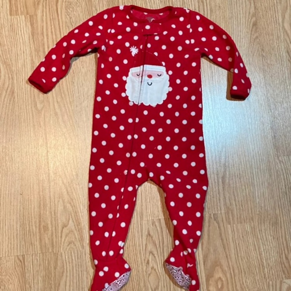 Carters‎ fleece footed pajamas 18 months